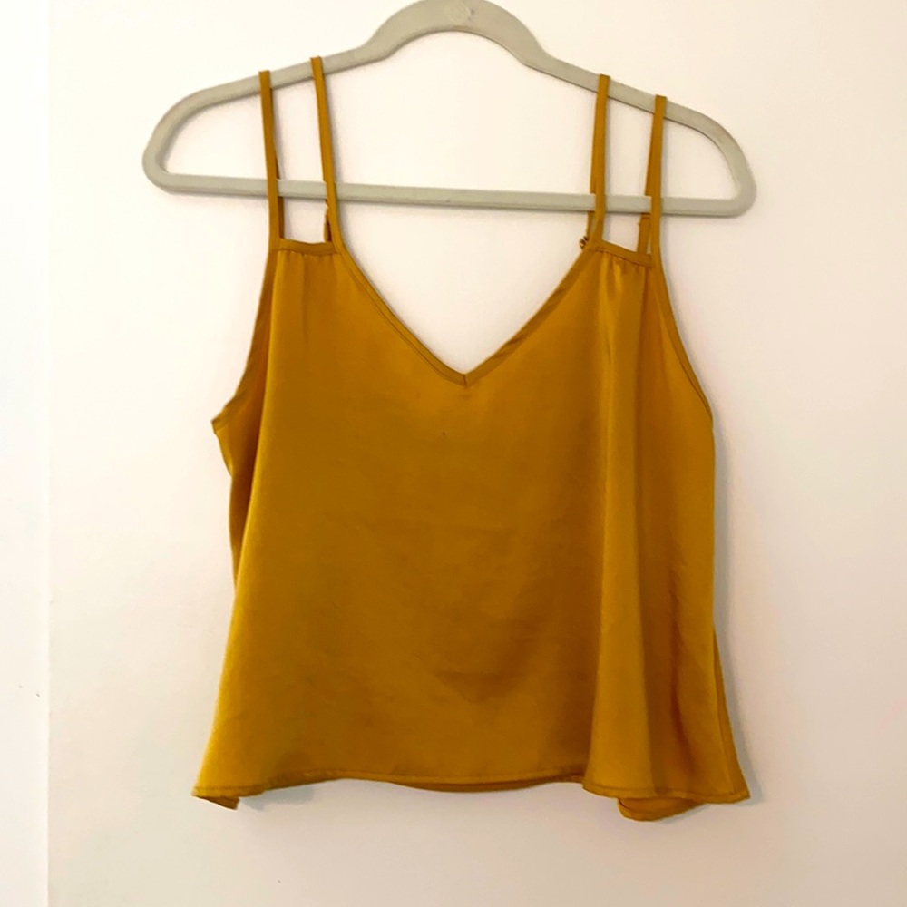 Planet Blue Silk Top